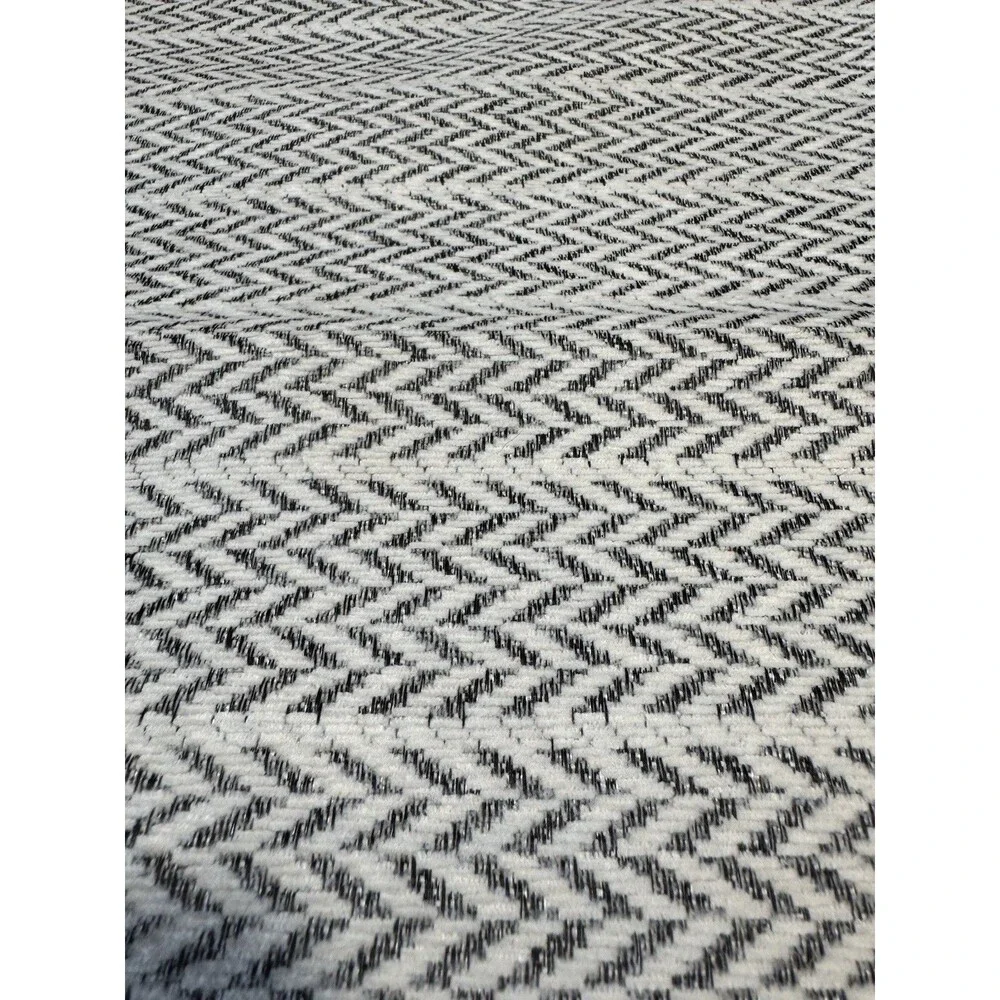 Funny Fuzzy Herringbone Sofa Cover Couch Chenille Furniture Protector 35.4 X 82